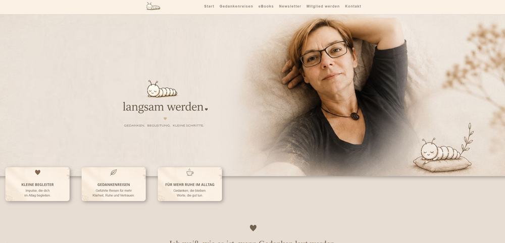 langsam werden